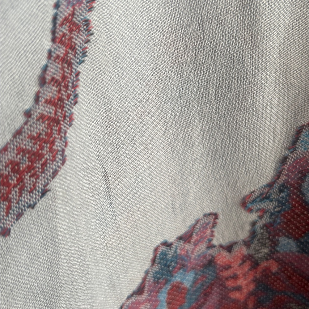 Chico's | Multicolor Kimono with Paisley Design One Size - Picture 5 of 9